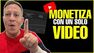 Como Monetizar Youtube Con Un Solo Video