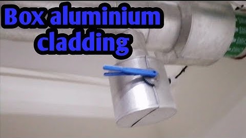 how to aluminium cladding box mak