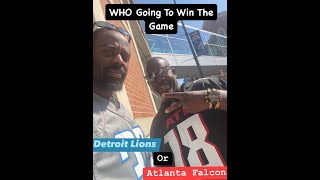 Who Going To Win Falcons Or Lions? Lets Asked The People