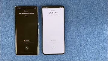 DOUBLE INCOMING CALL PIXEL 7 PRO & XIAOMI 12T PRO OUTGOING CALL AT THE SAME TIME
