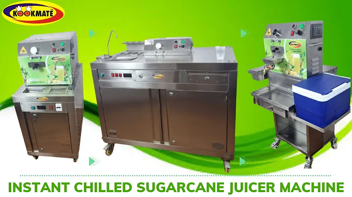 Best Instant Chiller Sugarcane Juicer Machine Models in India Sugarcane crusher with Inbuilt Cooling