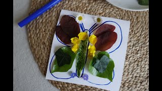 A Butterfly Nature Arts and Craft Activity for Children - with Fairy Sarah