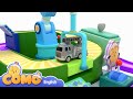 Como | Mini car factory | Learn colors and words | Cartoon video for kids