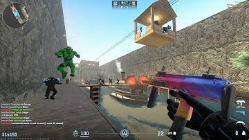 CS2 Zombie Escape ze_dangerous_waters_p On GFL