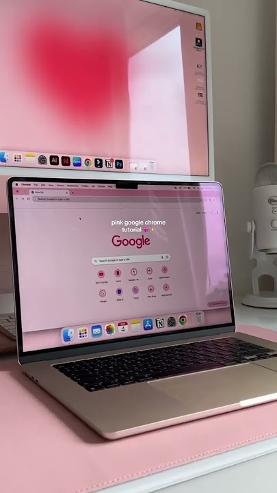 Pink Google Chrome Tutorial 💘#macbookair