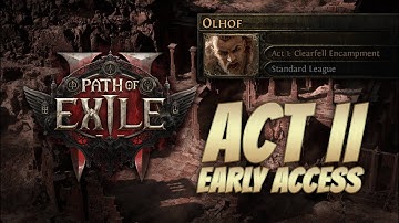 Path Of Exile 2 - Early Access Act 2 First Playthrough
