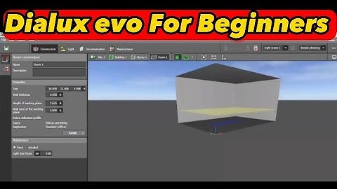 Dialux evo | Dialux evo tutorial For Beginners Part 1 | Dialux Software | Dialux Evo Tutorial