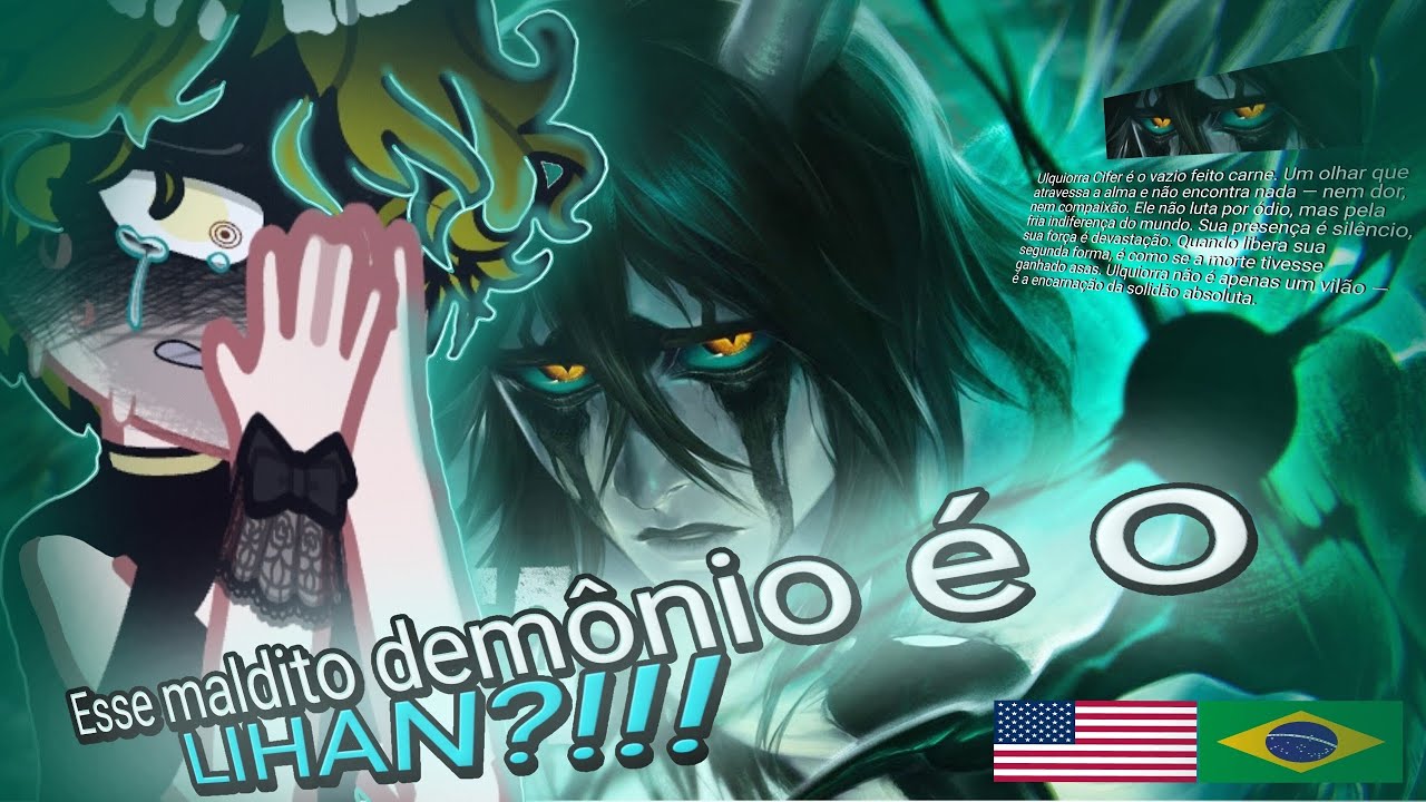 🌙🗡️♪ [NTR] The Bad Ending Party React to Ulquiorra - Enygma | Lihan as Ulquiorra | Br/Eng | #36 ♪🗡️🌙