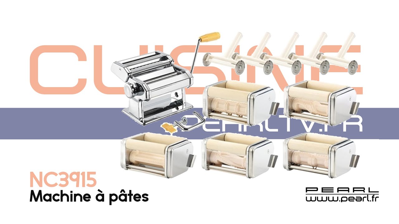 XK1005 Machine à pâtes, presse manuelle à nouilles - Argent