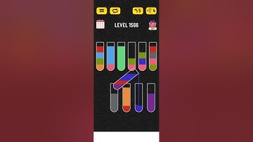 Water sort puzzle - Level 1566