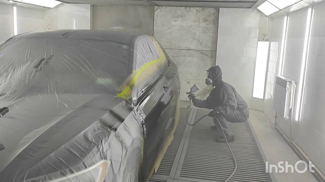 покраска JETTA 2019/ANEST IWATA SUPERNOVA LS400 1.4 /WS400 1.4 HD/DUR 323 лак/STANDOX