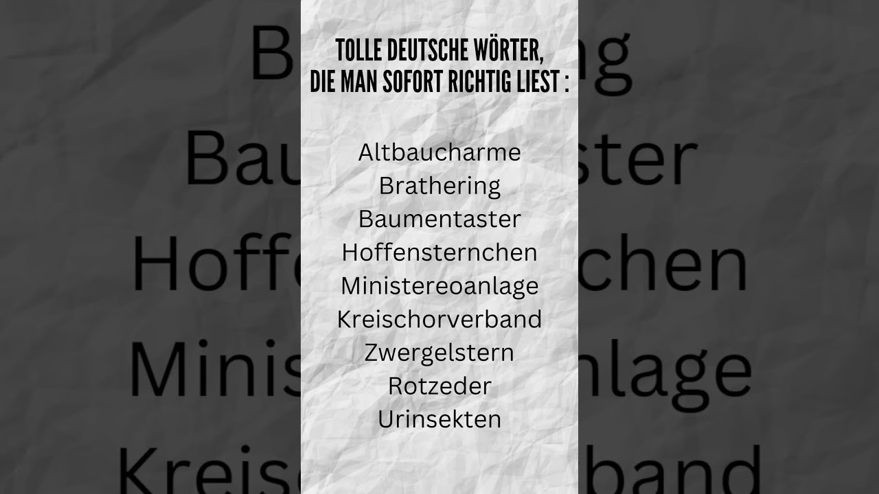 Sei ehrlich 😉 Kannst du alles lesen ? 