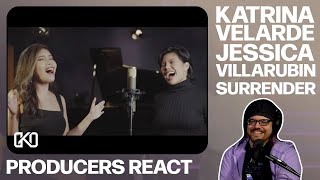 Producers React archive  Katrina Velarde Jessica Villarubin I Surrender Reaction