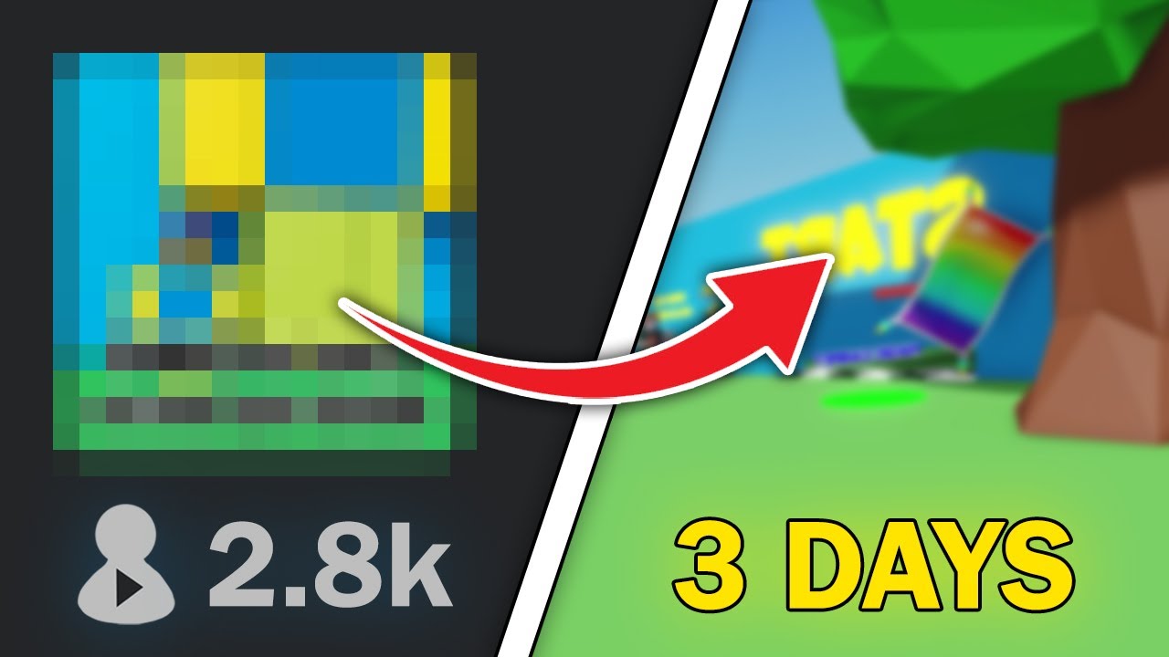 I made a VIRAL Roblox Game in 3 days...