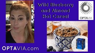 #Optavia - Wild Blueberry Almond Hot Cereal - #Optavia30