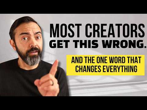 Where most creators go WRONG with selling things.