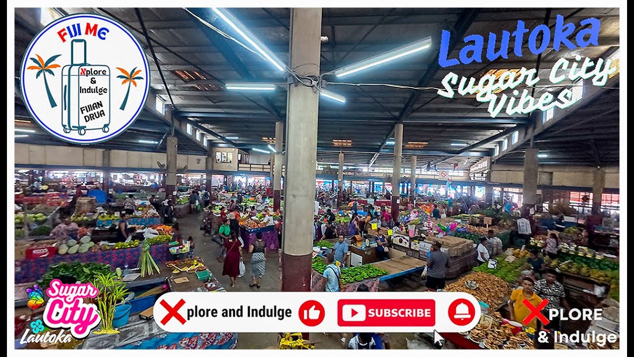 FijiMe Epi 22: 🏝️ Lautoka Sugar City Vibes | Shops & Markets