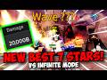 New best 7 stars only broke all star 20 trillion dmg  insane wave  astd challenge