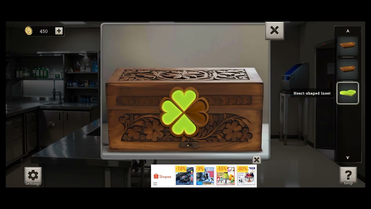 Escape from mental hospital (level 13)