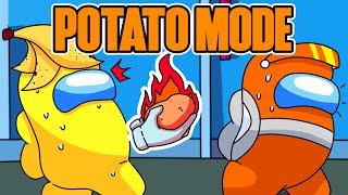 Among us HOT POTATO mode! (mods)