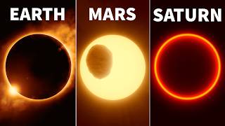 What Solar Eclipses Look Like on Every Planet