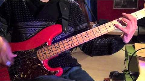 1977 Fender Precision Bass + Fuzz + Envelope Filter