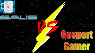 Salis VS Senran Kagura Shinovi Versus "Strip Battle" ft Gosportgamer