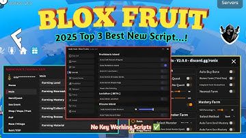 [Roblox] Blox Fruit 2025 Top 3 Best Script Available/ No Key & Showcase | Working On Every Executors