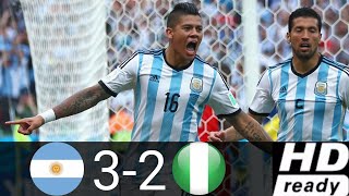 Argentina vs Nigeria 3-2 (Relato Sebastian Vignolo) Mundial Brasil 2014