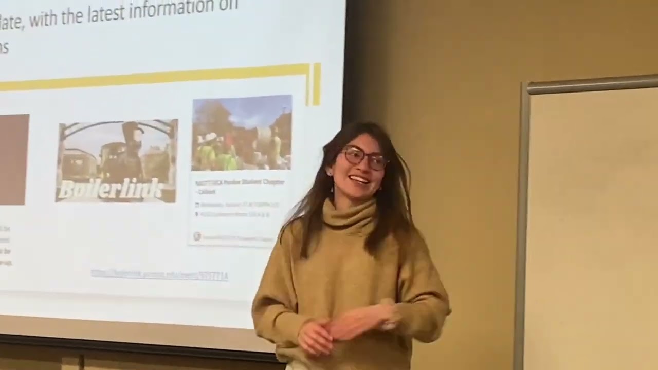 UCA &NASTT Purdue University student chapter 2024 call out meeting