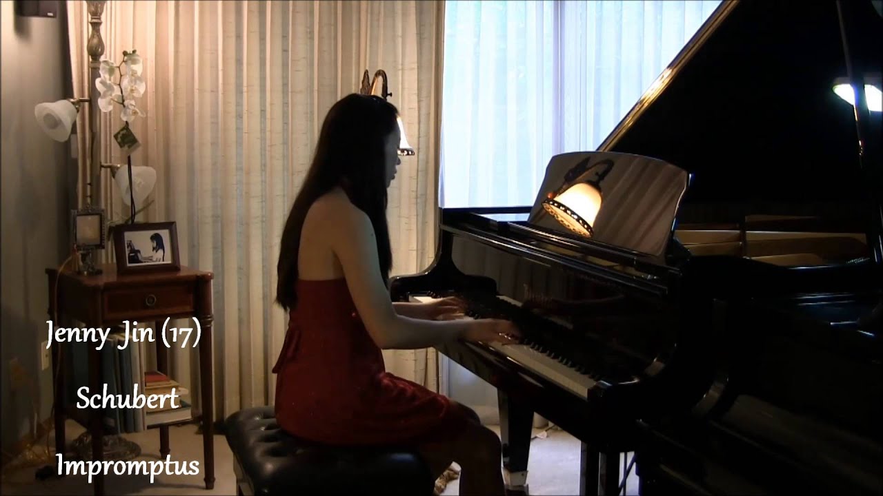 My 17 years old Student Jenny Jin Performing Schubert Impromptu Op. 90