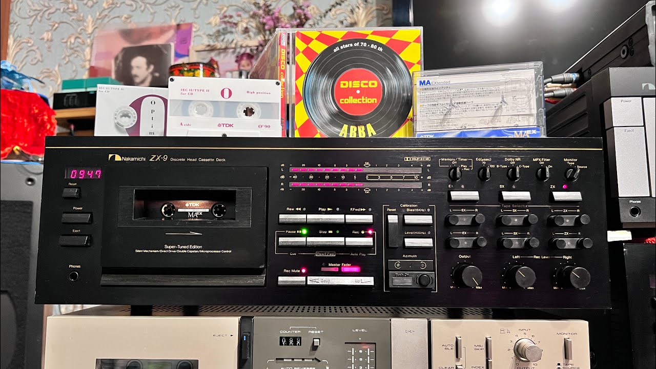 Возрождение - часть 2. Nakamichi ZX-9 и ABBA 70-80 гг - YouTube