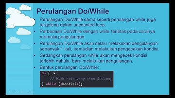 Perulangan/ Looping pada PHP