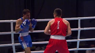 2021 ASBC Day 2 (56kg) UZB vs IND | Asian Elite Men and Women Boxing Championships Delhi-Dubai