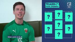 Handball-Weltmeister Hans Lindberg (Füchse Berlin) mit seiner 