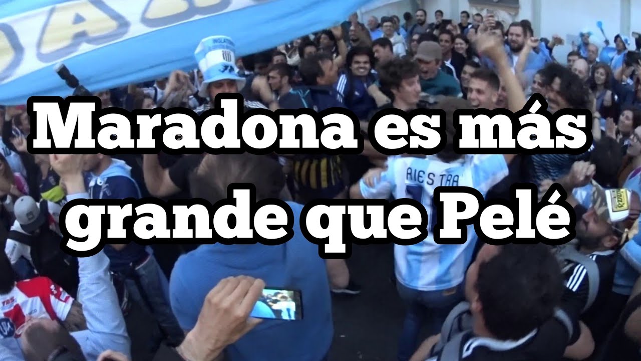 Maradona Es Mas Grande Que Pele Letra