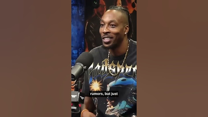Dwight Howard Confirms Secret Marriage Live On Air
