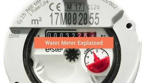 Water Meter Explained