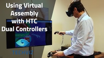 HTC Vive Dual Controllers | Virtual Assembly in Catia V5