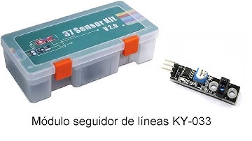 ELEGOO 🎯. SK 230: MÓDULO SEGUIDOR DE LÍNEAS (KY-033).