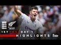 17 Wickets Fall On Day 1  Highlights  England v New Zealand   Day 1  1st LV Insurance Test 2022