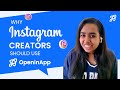 Why instagram creators should use openinapp  ensure better user experience and more engagement