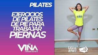 Pilates - Ejercicios de Pilates de Pie para trabajar piernas - Viña Ciudad del Deporte