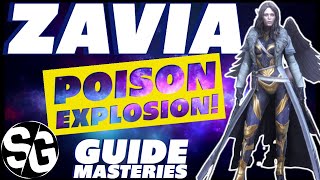 Download Lagu RAID SHADOW LEGENDS | ZAVIA POISON EXPLOSION TIME! ZAVIA GUIDE MASTERIES CLAN BOSS ARENA DUNGEONS MP3