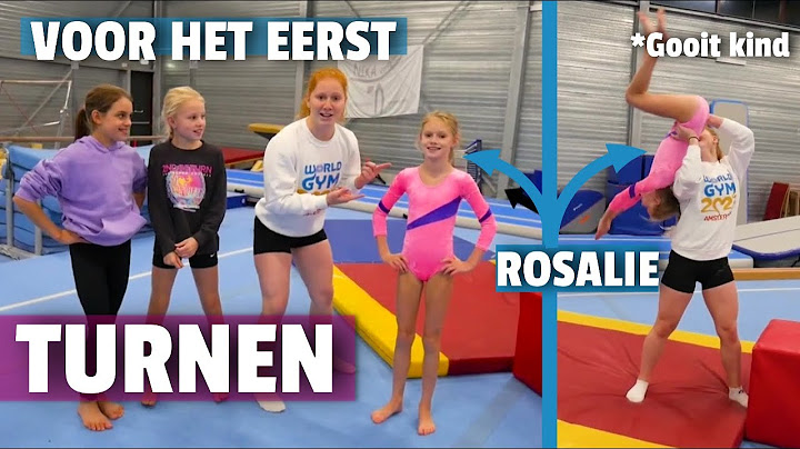 BACKFLIP TIPS - ons nichtje leert een salto