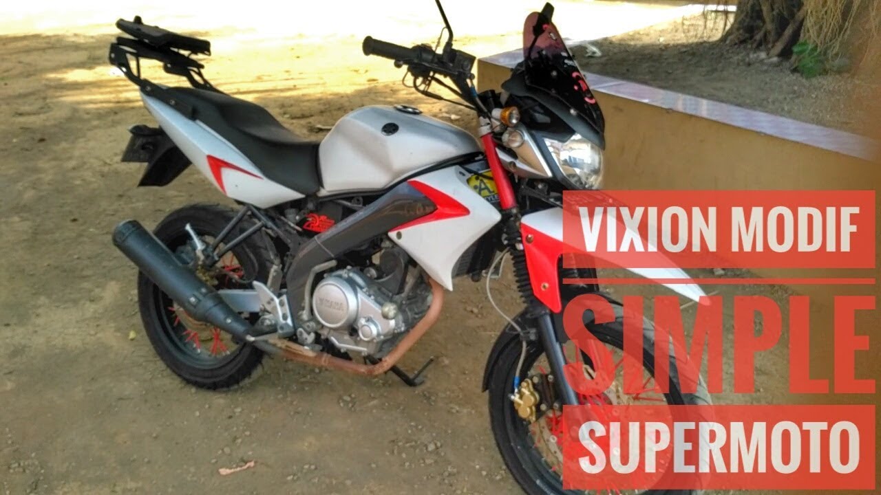 Modifikasi Vixion Ke Supermoto Terlengkap Kloro Modif