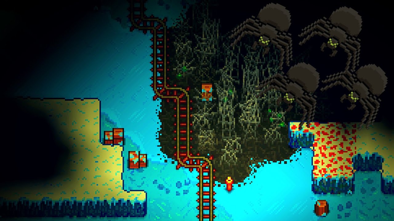 The Spiders In NECESSE Are FREAKY And OP