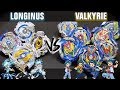 ALL LONGINUS EVOLUTIONS VS ALL VALKYRIE EVOLUTIONS! - Beyblade Burst Team Battle