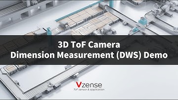 Demonstration - Vzense 3D ToF Camera Dimension Measurement Test
