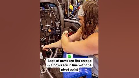 Machine Seated Tricep Extension